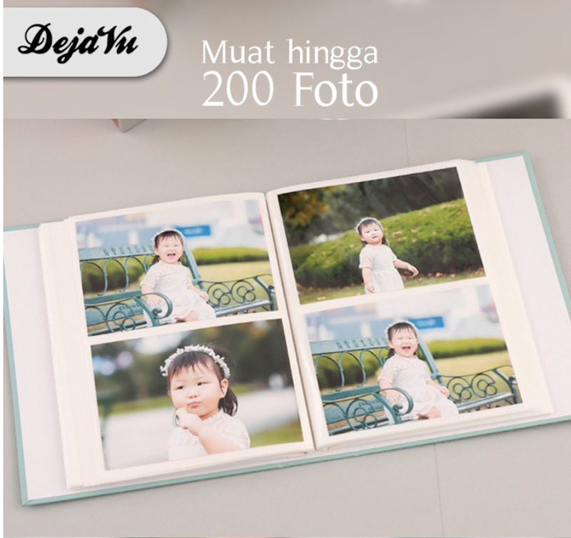 Album Foto 200 Lembar Photo 2R Motif Klasik Colorful HDK401