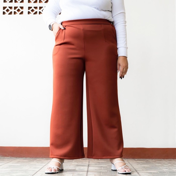 Celana Kulot Scuba Bigsize 1