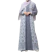 null Maraya Dress Gamis Syahira Grey 1
