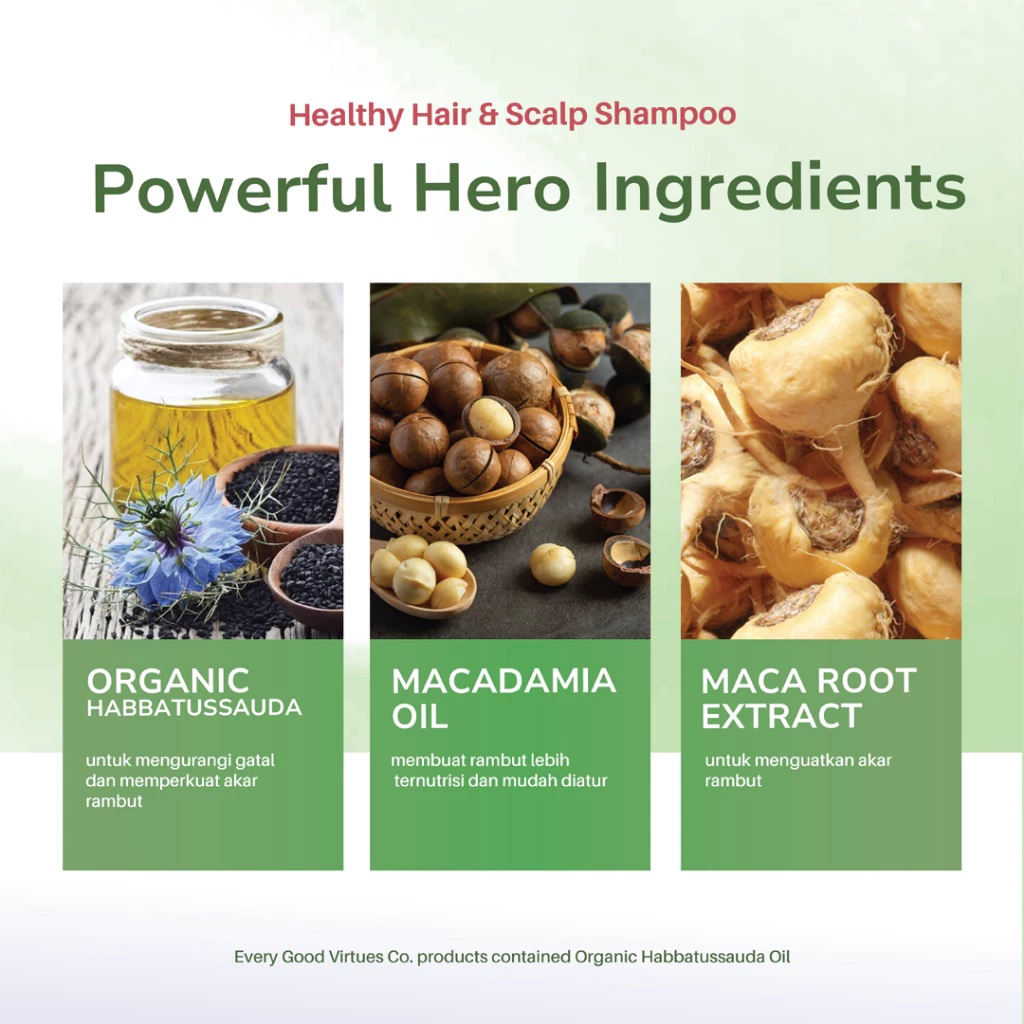 Good Virtues Co. Good Virtues Co. Healthy Hair & Scalp Shampoo 