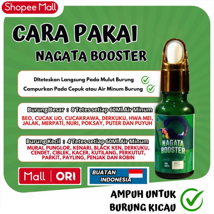  Nagata Booster Vitamin Burung