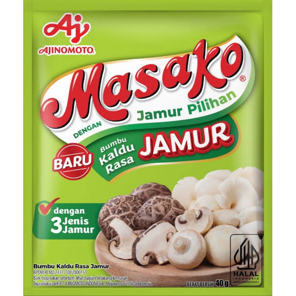 Ajinomoto  Masako® Bumbu Kaldu Jamur 