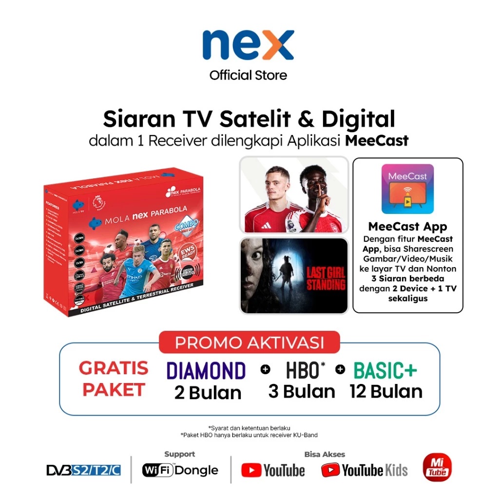Nex Parabola Combo Merah