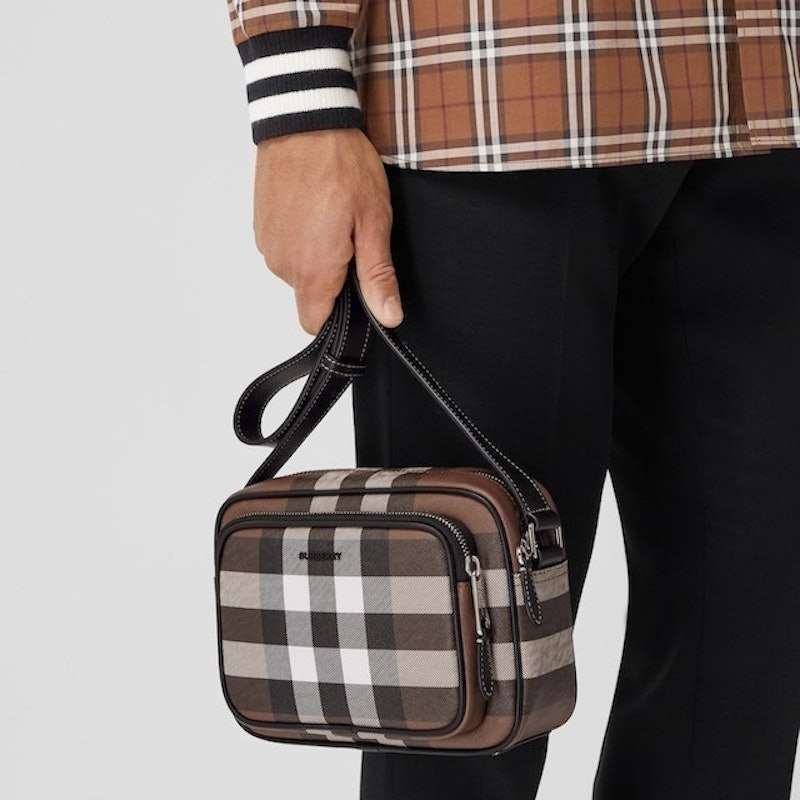 Check Crossbody Bag 3