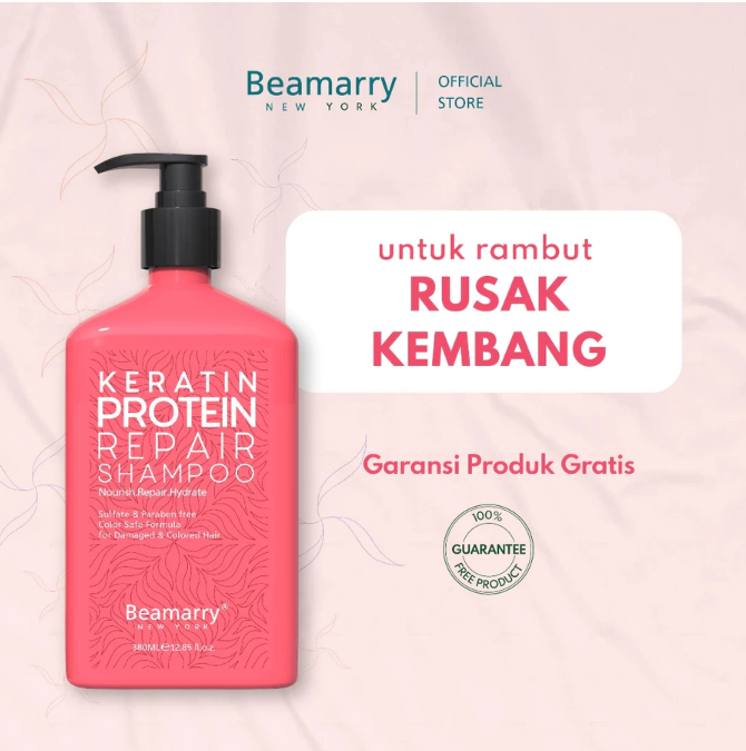 Beamarry Indonesia Makmur Beamarry Keratin Protein Repair Shampoo