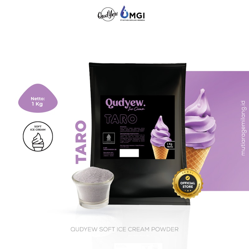 Qudyew Ice Cream Powder Creamy Vanilla Mix 2