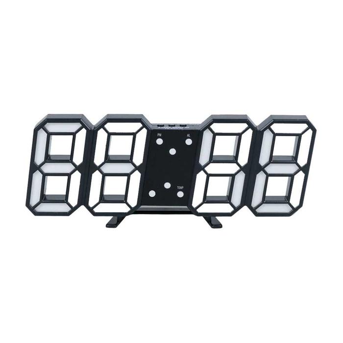 TaffHOME LED Digital Clock ｜ TS-S60-W