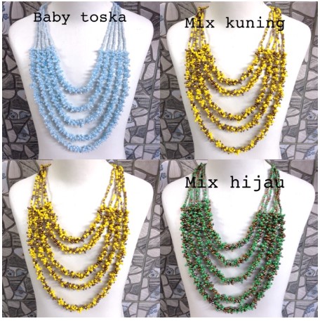  Kalung Manik-Manik 5 String