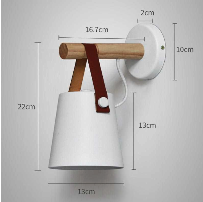 Taffware TaffLED Cover Lampu Hias Dinding Nordic Living Room Light 4