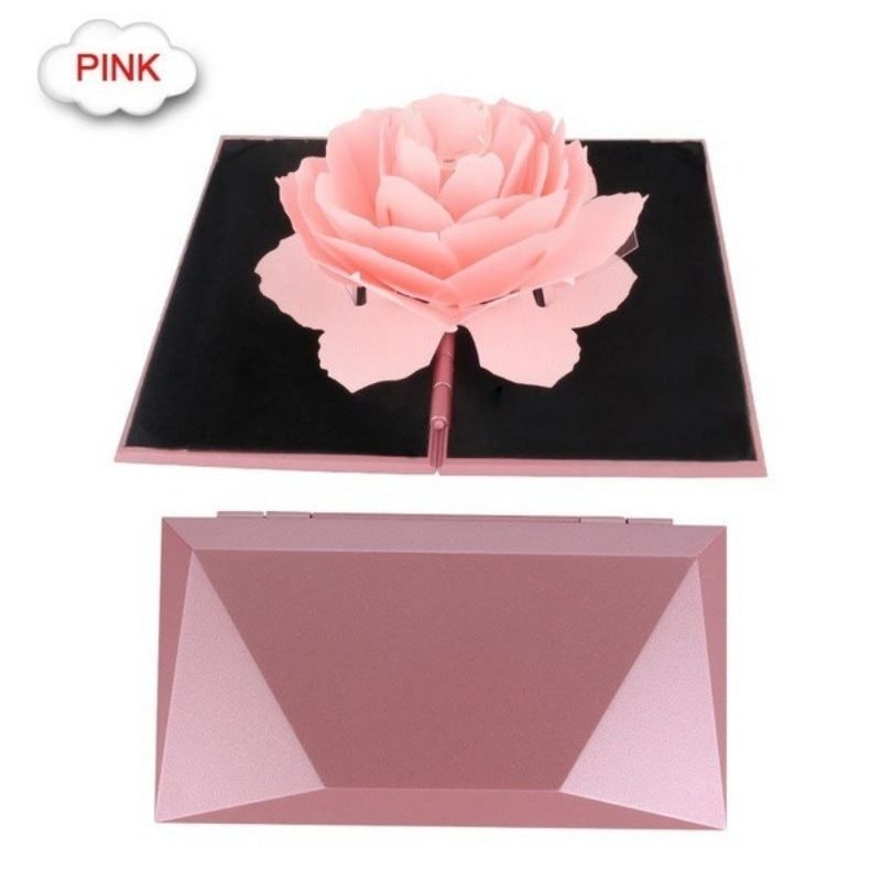 Box Cincin Nikah Lamaran 3D Rose 4