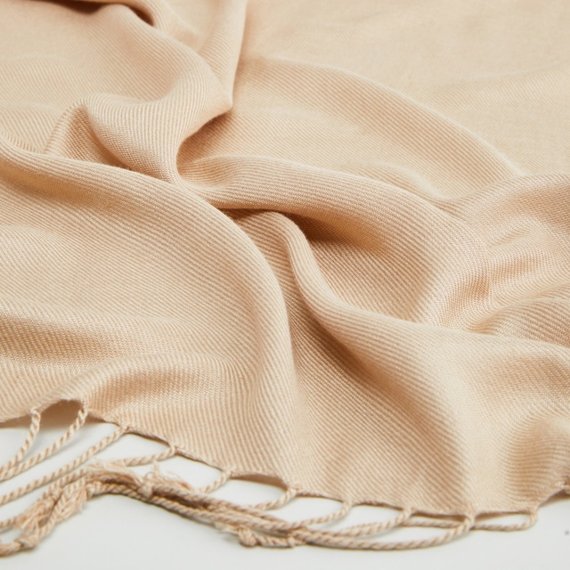 Max Fashion  Textured Scarf with Fringes