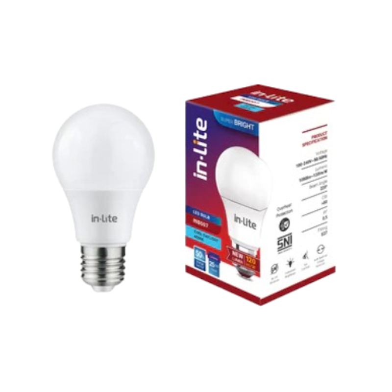 InLite Lampu LED Bohlam Value INB007 5W Kuning 1