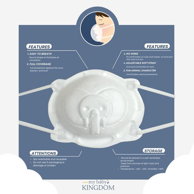 My Baby Kingdom 3D+ KF94 4 Ply Mask