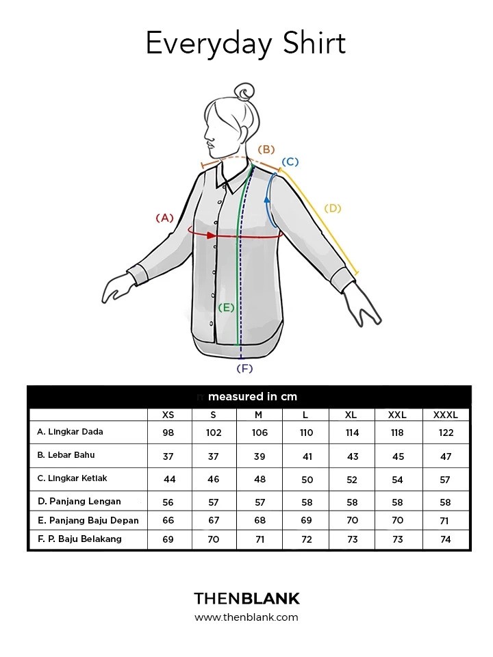 Thenblank Kreasi Indonesia THENBLANK Everyday Shirt