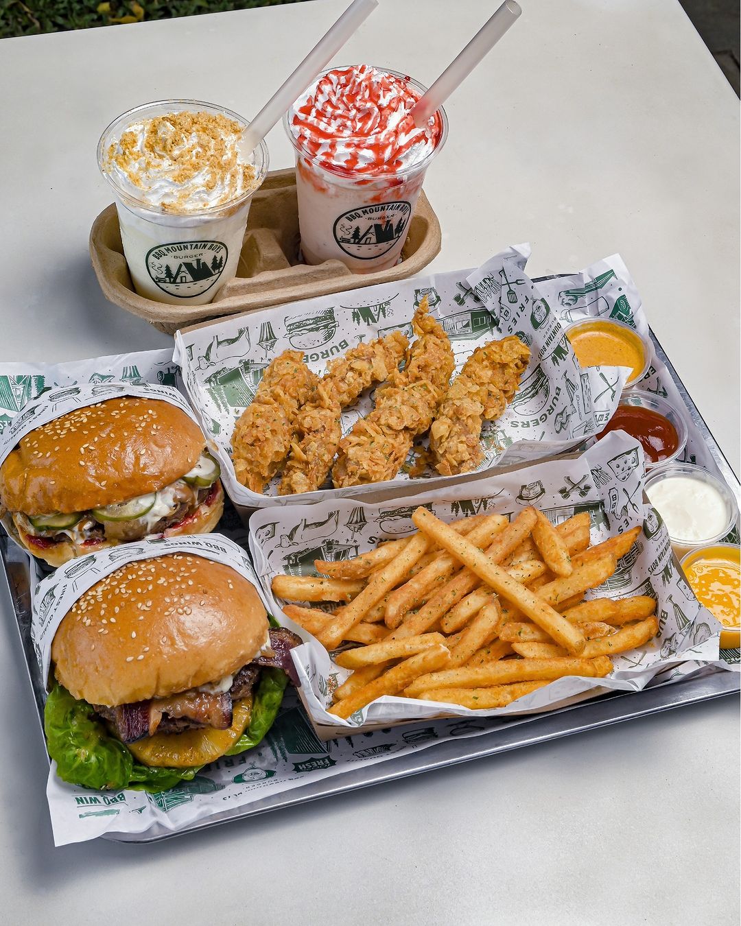 BBQ Mountain Boys Burger 2