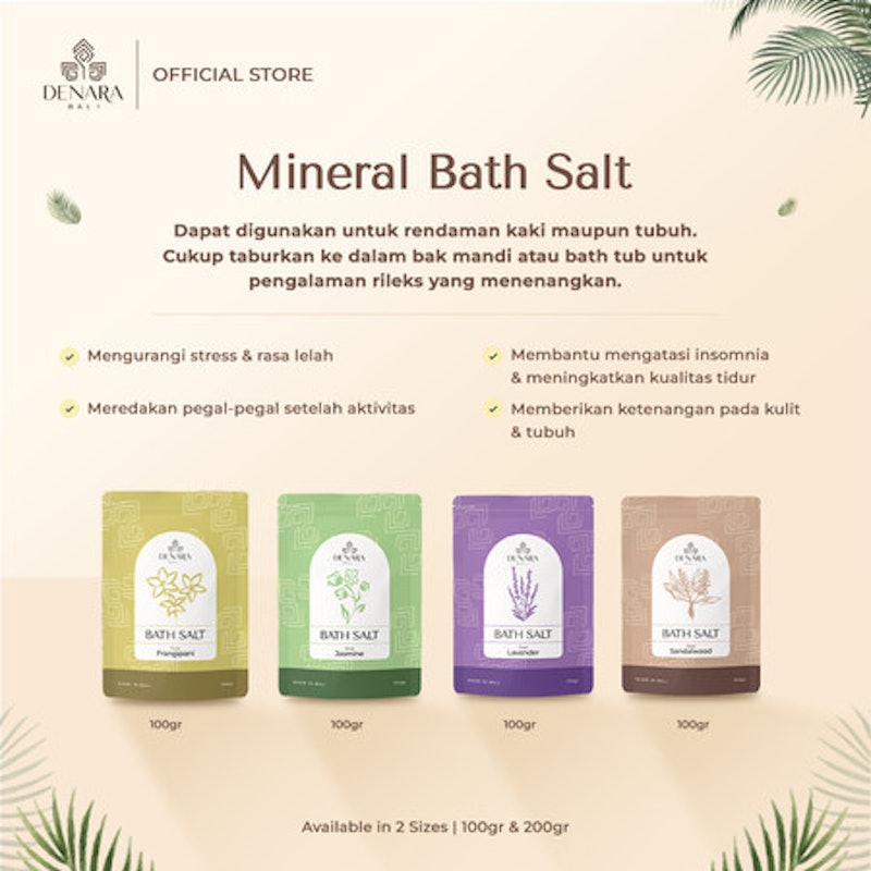 Denara Bali Mineral Bath Salt 2