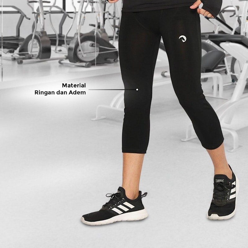 WALDOS Celana Legging Pria 3/4 dan 7/8 Maximus Pants 3