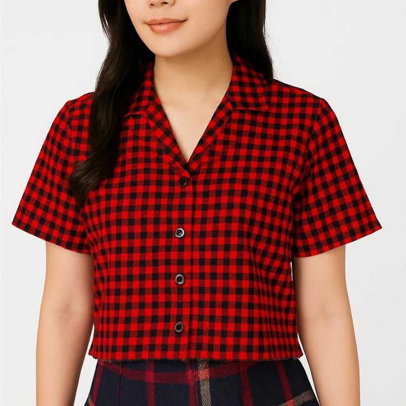 Seutail Plaidy Shirt Kemeja Flanel Kotak-Kotak 2