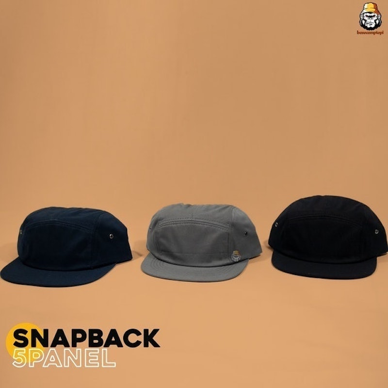 Topi Snapback 5 Panel 3