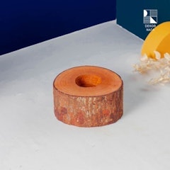 Wooden Candle Holder