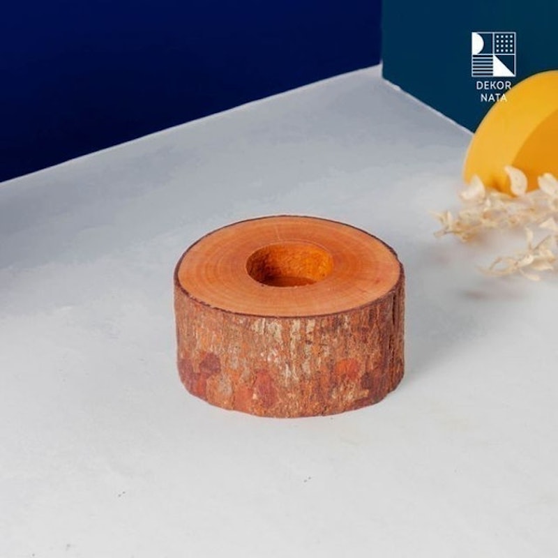 Wooden Candle Holder 1