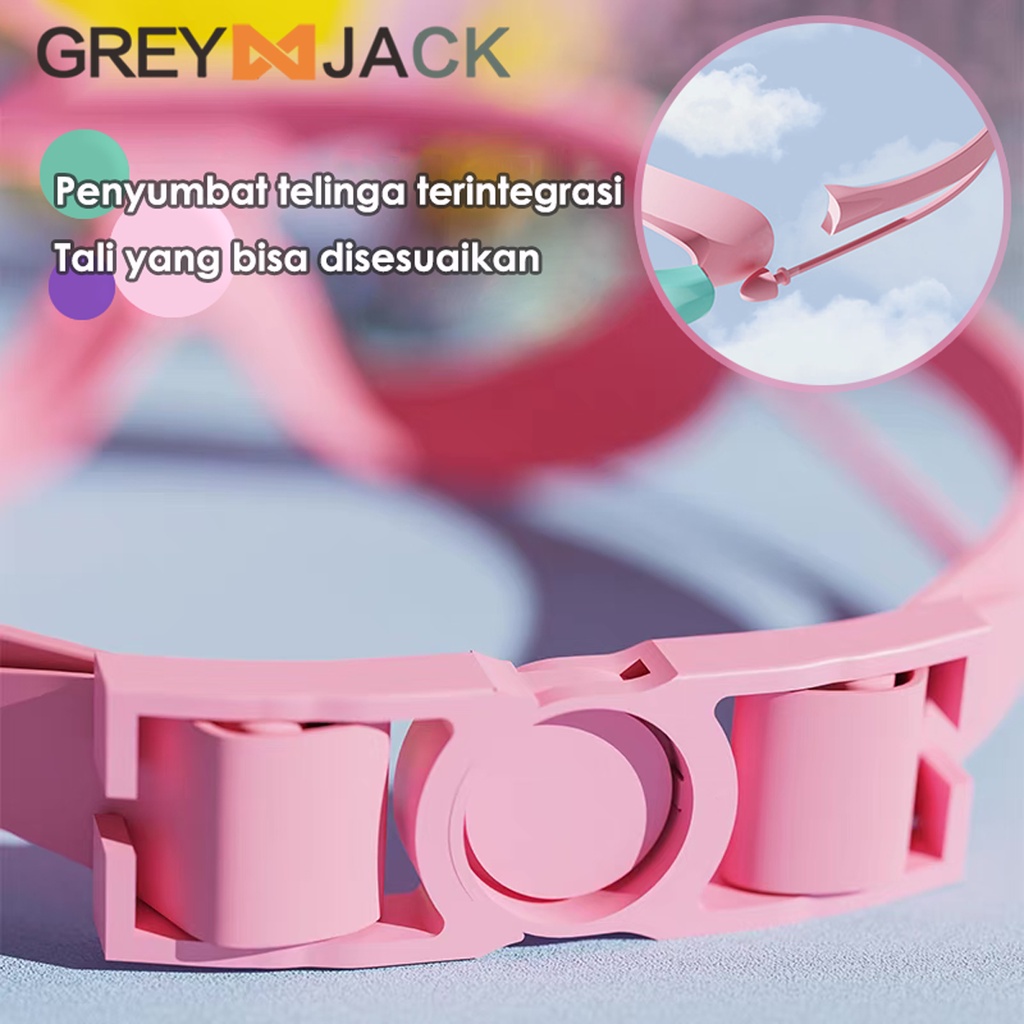 Grey Jack Eyewear Grey Jack Kacamata Renang Goggles Diving 5021