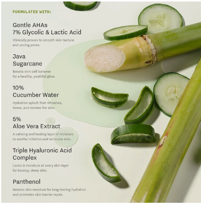 From This Island Sugarcane AHA Exfoliating Solution