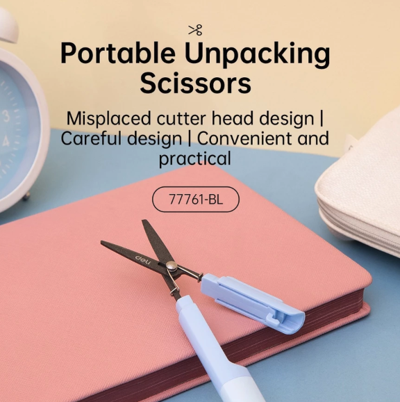 Deli Group Deli Portable Scissors 77761