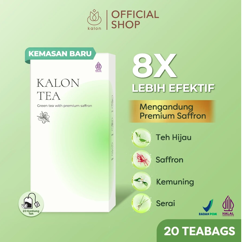 Kalon Tea Green Tea with Premium Saffron 2