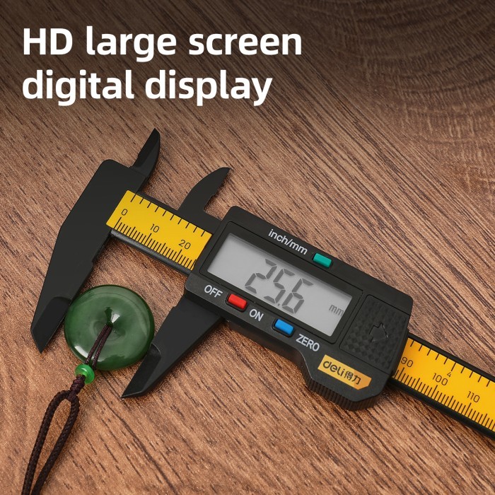 Deli Group Indonesia Deli Sigmat Verniper Caliper 150 mm EDL90150