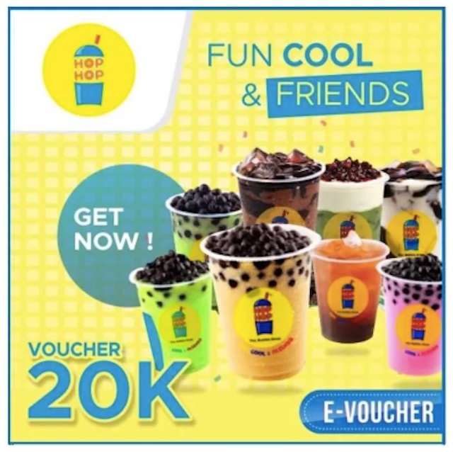 Hop Hop Bubble Drink E-Voucher 3