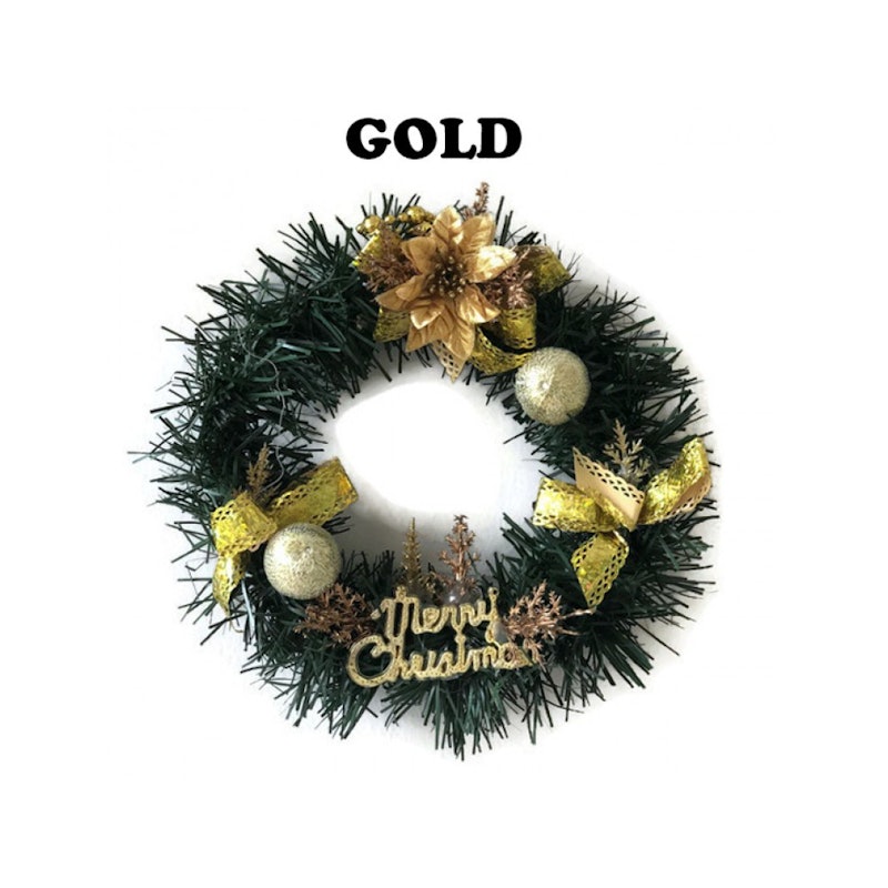 Christmas Flower Wreath 3