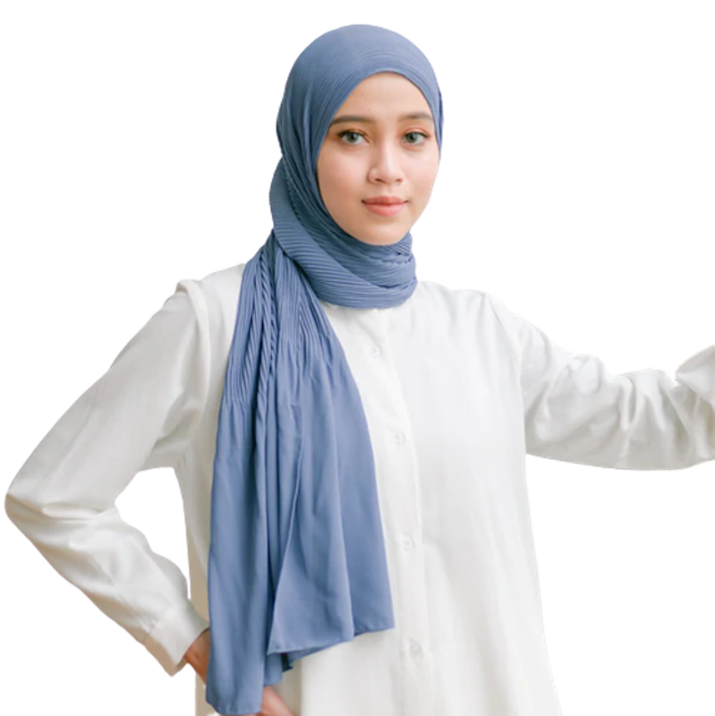 Bawal Pleats Shawl (Pashmina Plisket) 1