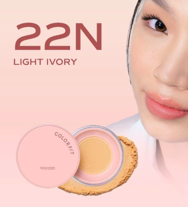 Paragon Technology and Innovation Wardah Colorfit HD Blurify Loose Powder 22N Light Ivory