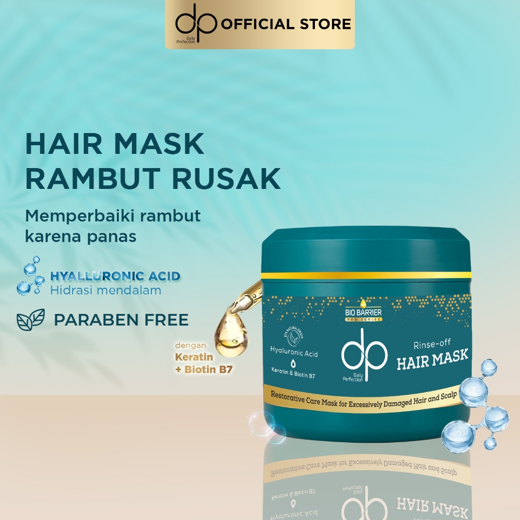 Daily Perfection Indonesia DP Daily Perfection Bio Barrier Hair Mask 