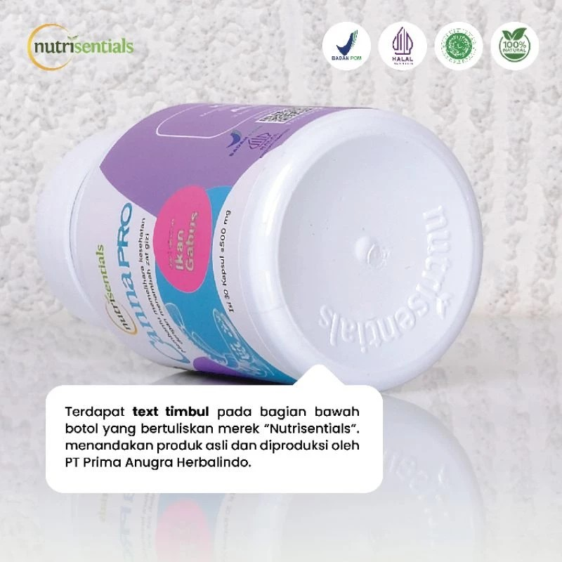 Nutrisentials Nutrisentials Cannapro (dari Ekstrak Ikan Gabus)