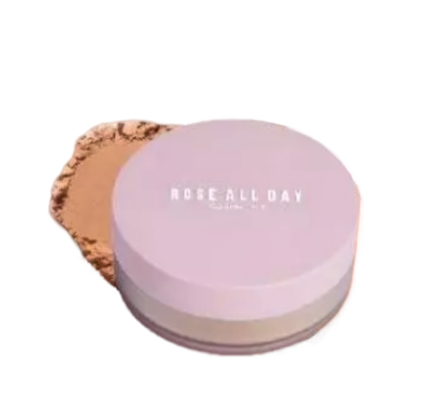 Rosé All Day The Realest Lightweight Loose Powder Tan
