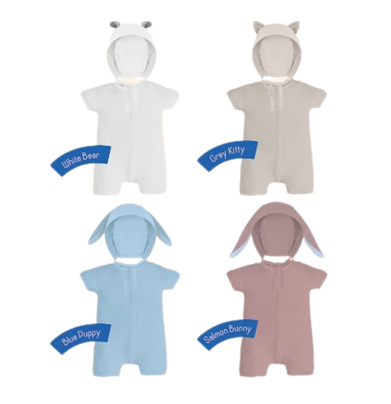Baby Playsuit Zipper 2