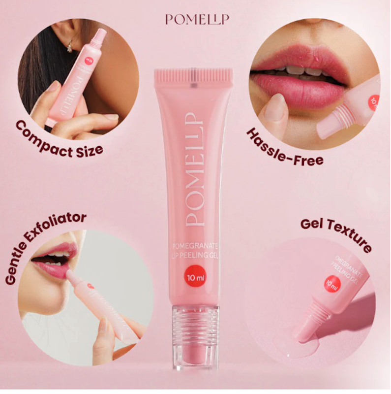 POMELIP Pomegranate Lip Peeling Gel 4