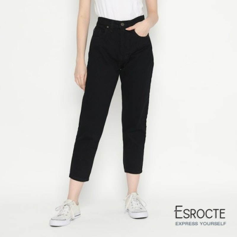 Celana Boyfriend High Waist Jeans Wanita 1