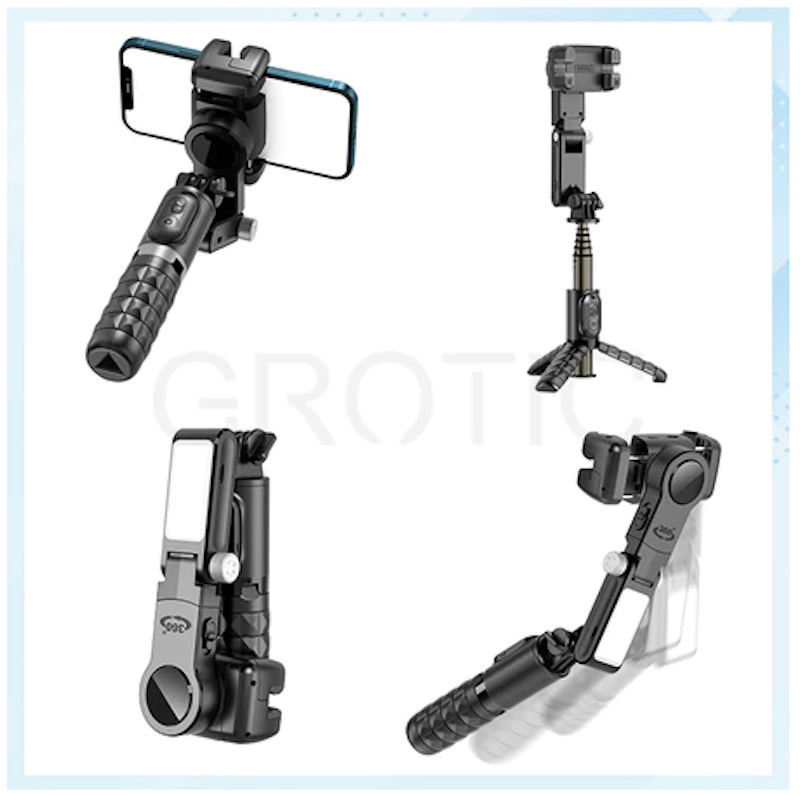 GROTIC 360° Rotating Dekstop Tripod Q18