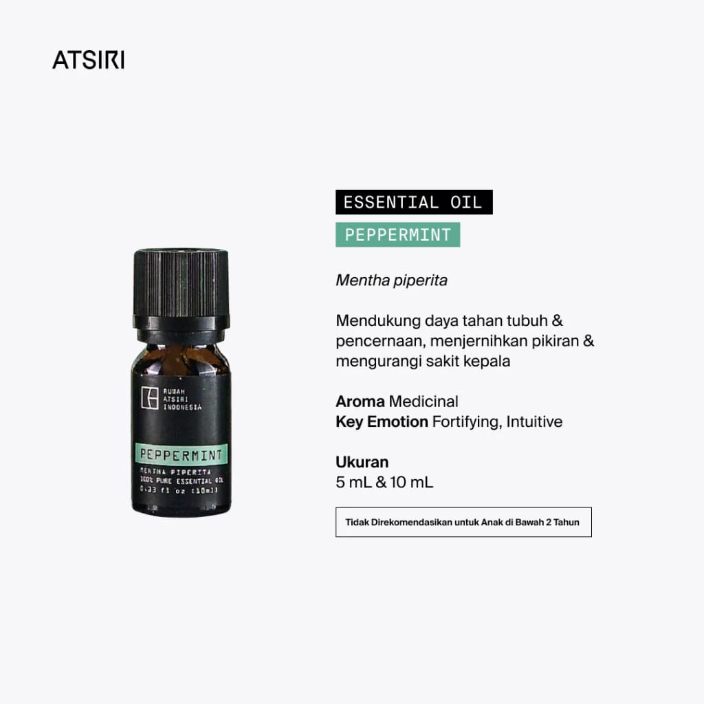 Rumah Atsiri Indonesia Rumah Atsiri Peppermint Essential Oil 
