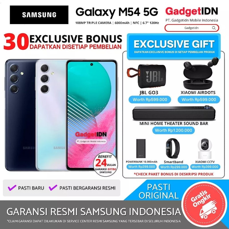 Galaxy M54 5G 8/256GB 4