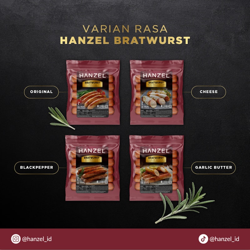 Hanzel Bratwurst Cheese 3