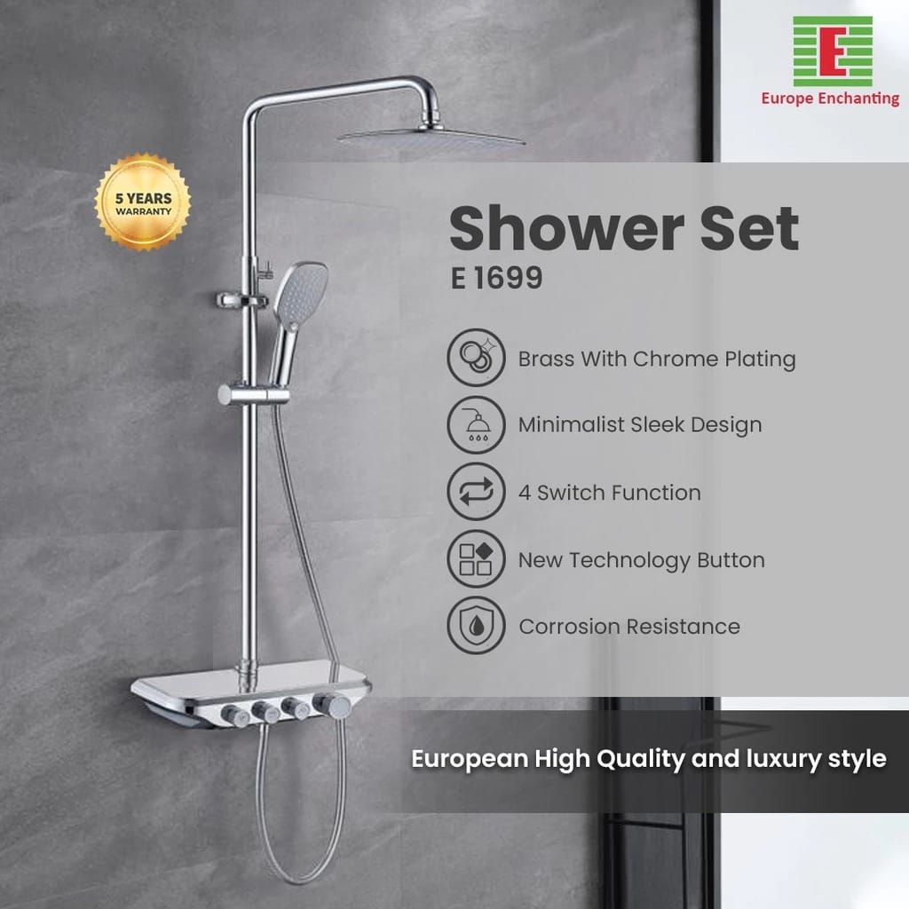 Europe Enchanting Enchanting Keran Shower Luxury Style  E 1699