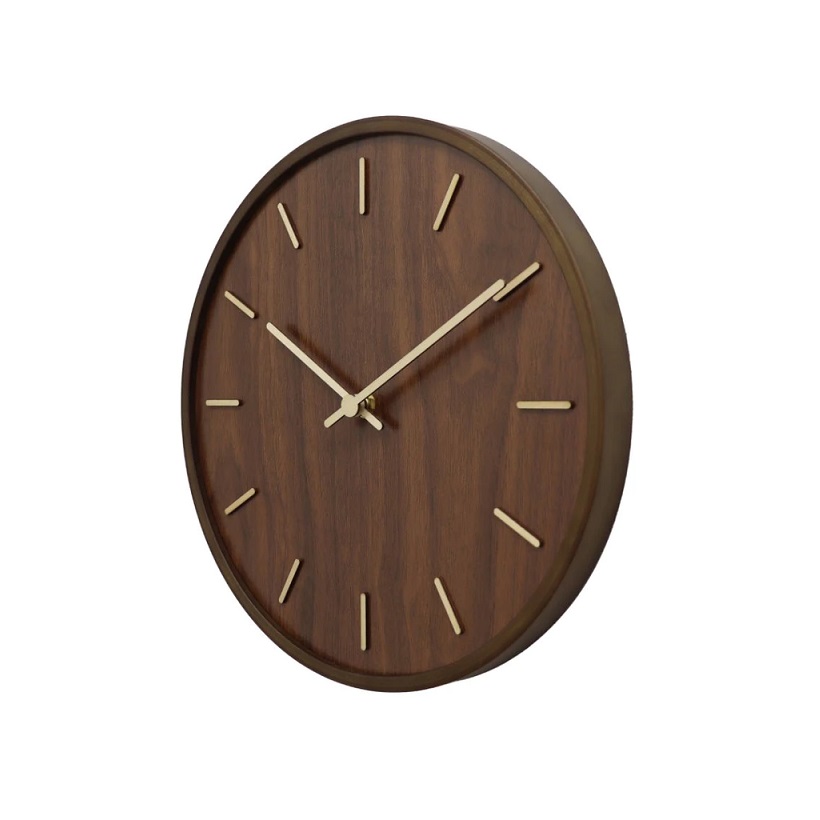 Home Center Indonesia Informa Jam Dinding Motif Kayu  8C