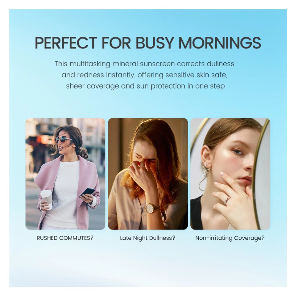 Unitary Cosmetic UnitAry Mineral Tinted Sunscreen SPF 50+ PA++++