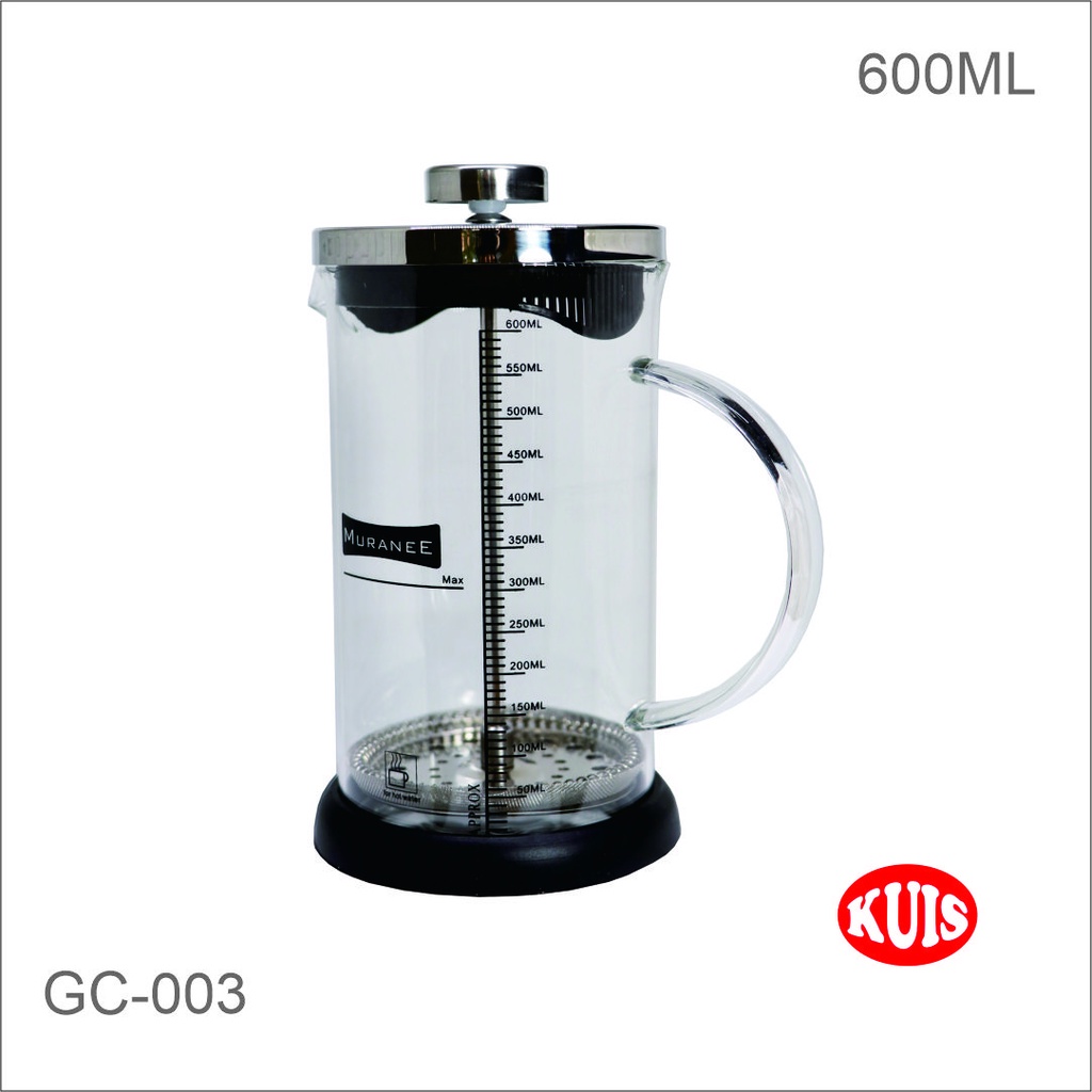  Muranee Frenc Press Coffee and Tea Maker GC-003