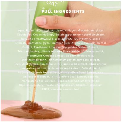 Triniti Tunggal Abadi True to Skin Matcha Oat Gentle Cleanser 