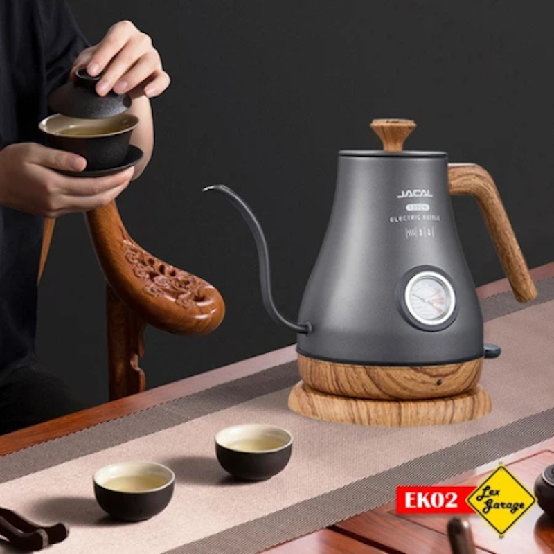 Electric Gooseneck Kettle With Thermometer 4